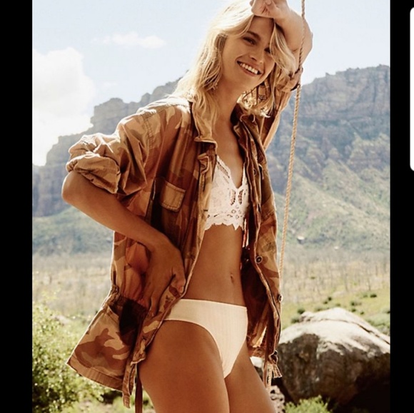 Free People Jackets & Blazers - Free People Lead the Way Camo Jacket